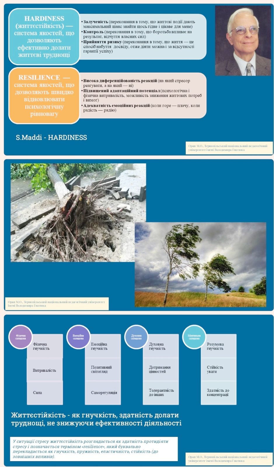 У ході лекції було розкрито різні підходи до збереження психологічної стійкості